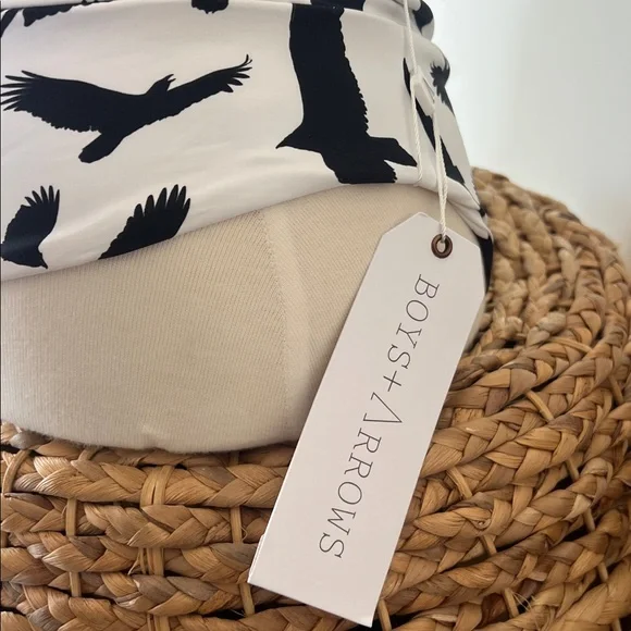 🖤 Boys + Arrows “Rae” Bottom – Black Bird Fly – XS – NWT - Picture 6 of 7